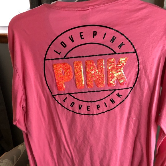 VICTORIAS SECRET PINK SHIRT - Picture 2 of 4